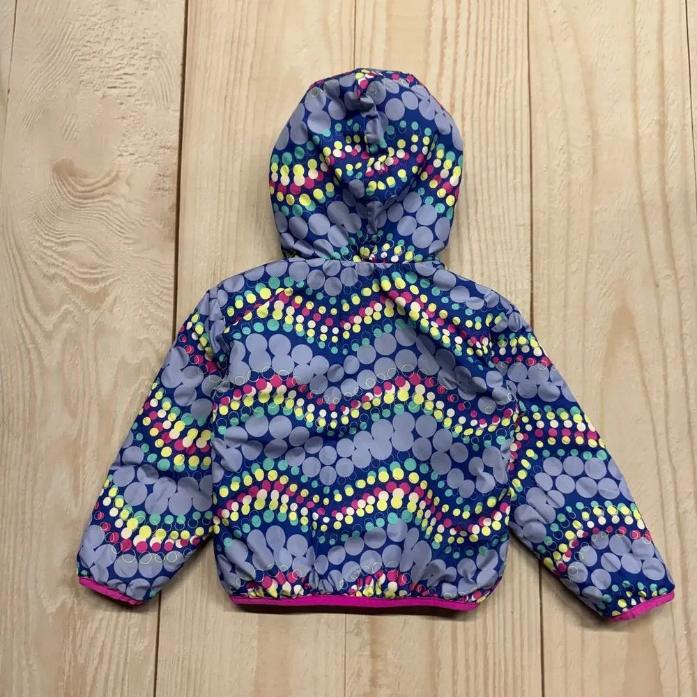 The North Face Baby Girls 18-24M Reversible Perrito Insulated Hooded Jacket
